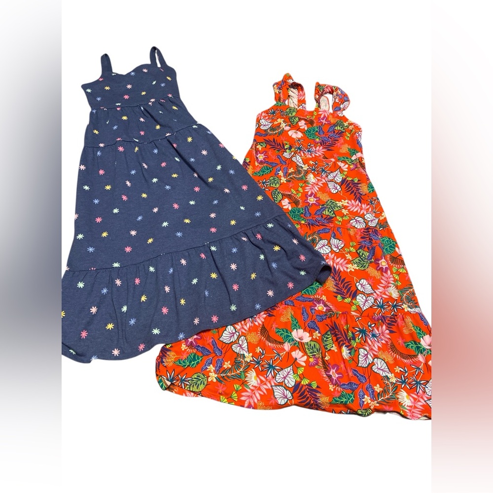 Colorful Kids Casual Dresses Set